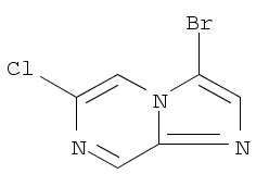 Imidazo[1,2-a]pyrazine, 3-bromo-6-chloro-